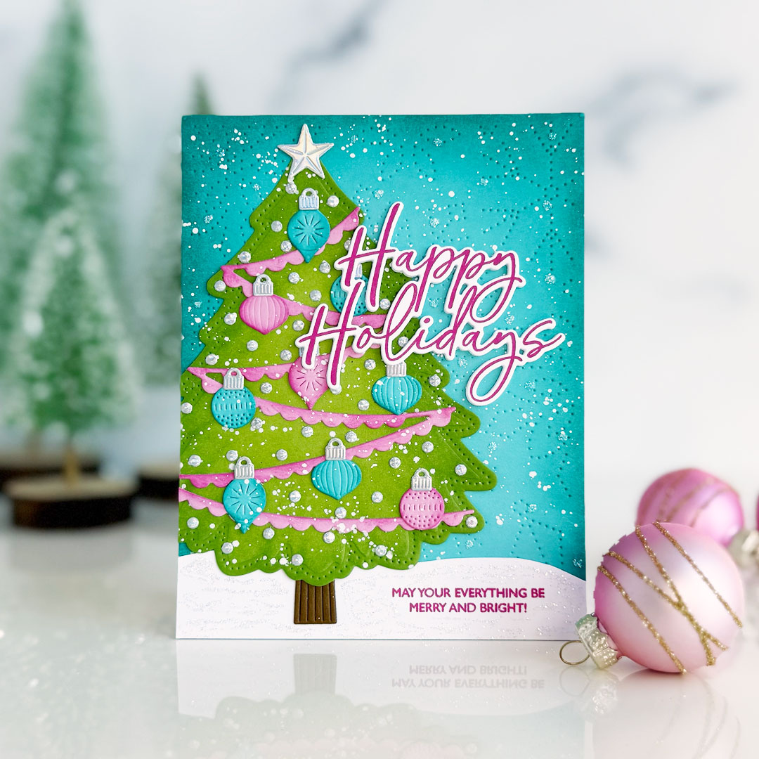 Love to Layer: Christmas Tree Die