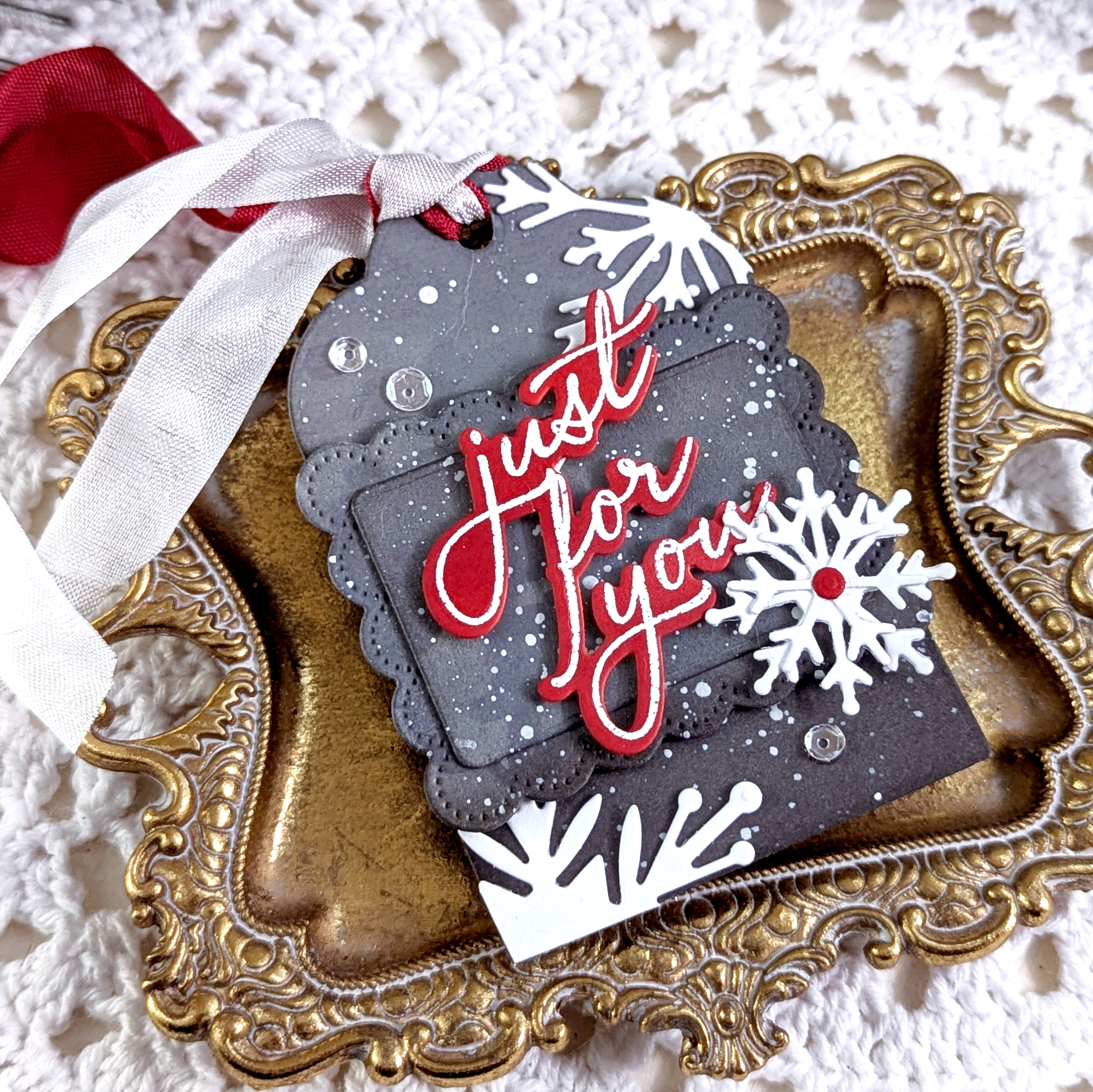 This is Big Sentiments: Christmas Tags Die