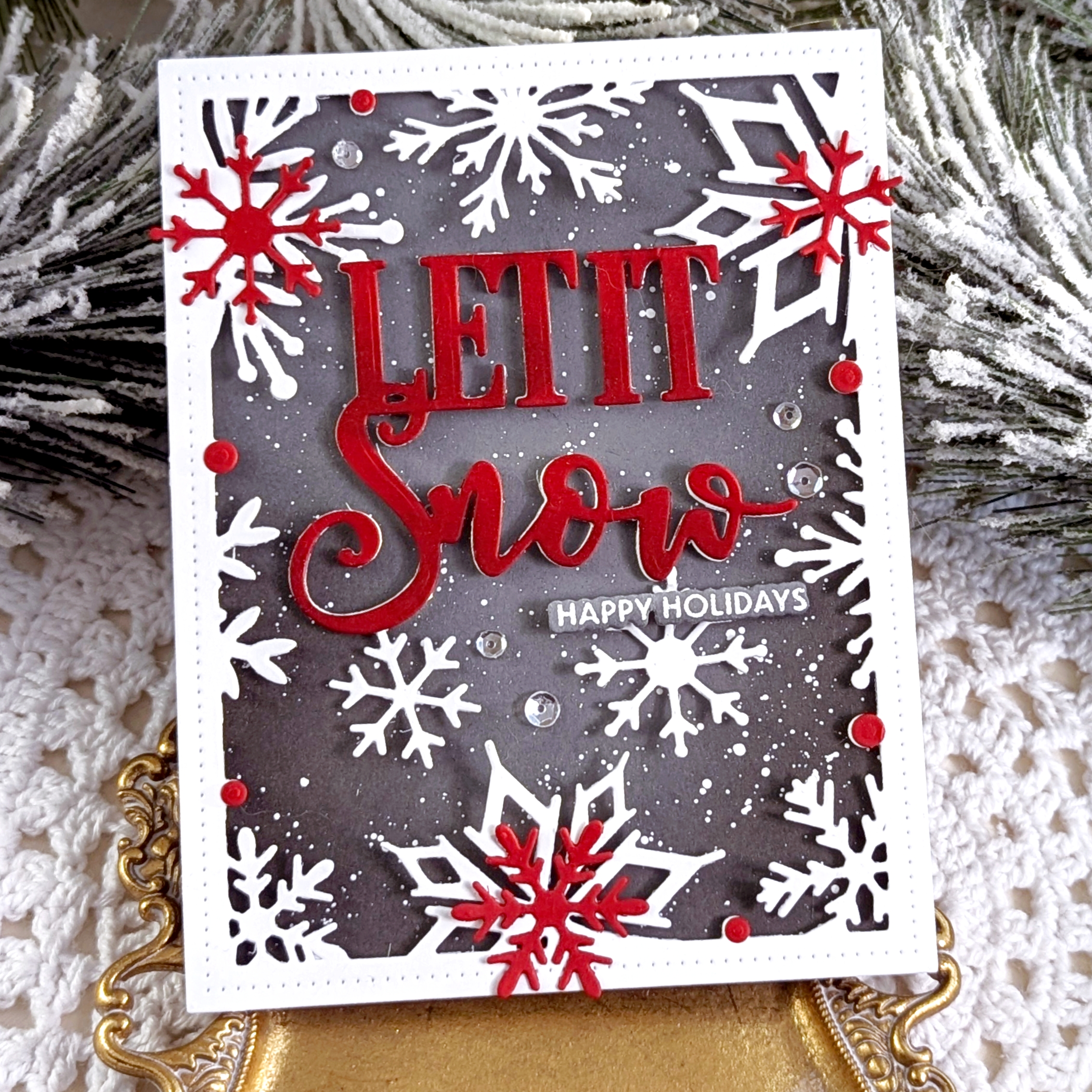 Cover Plate: Let it Snow Die