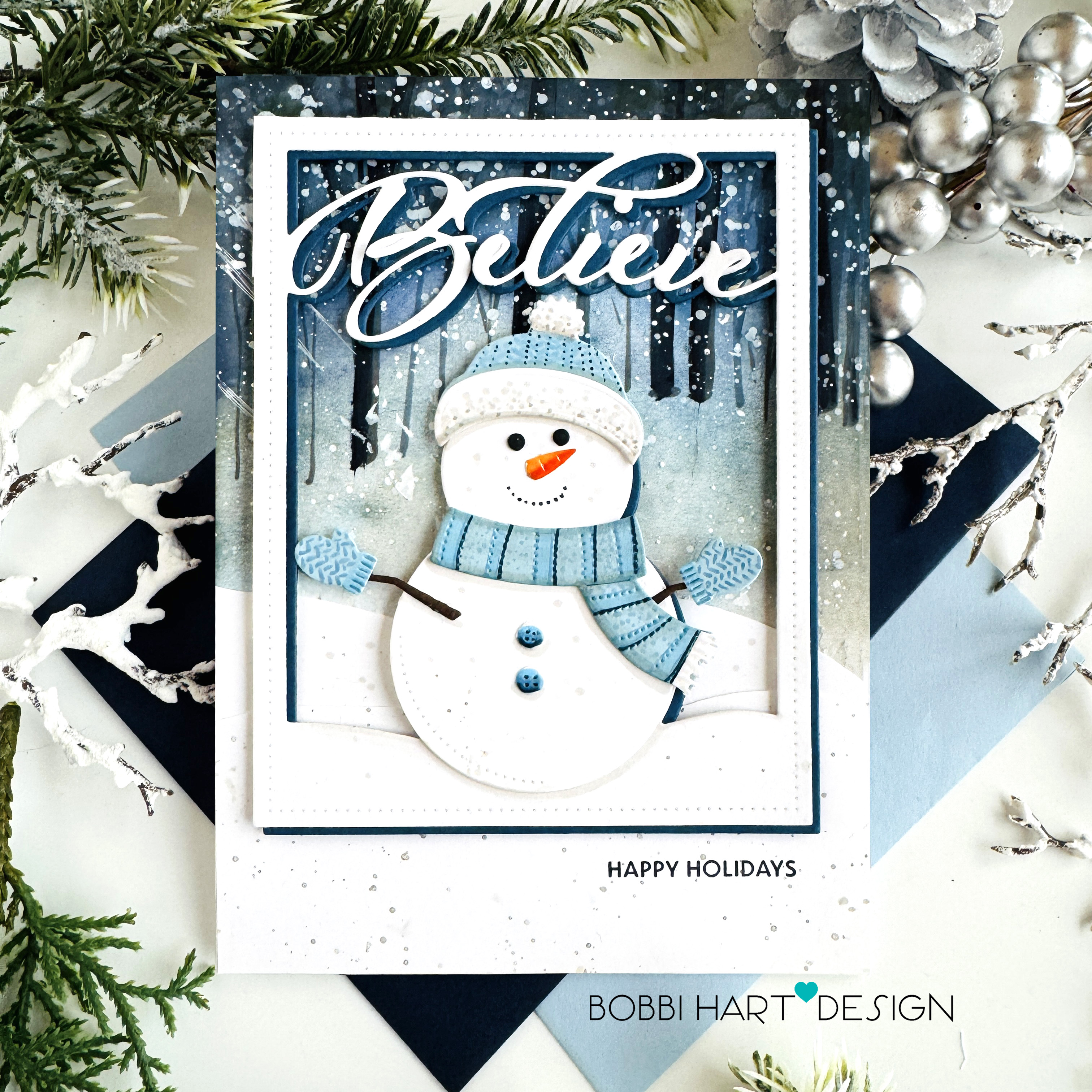 Cover Plate: Snowman Die