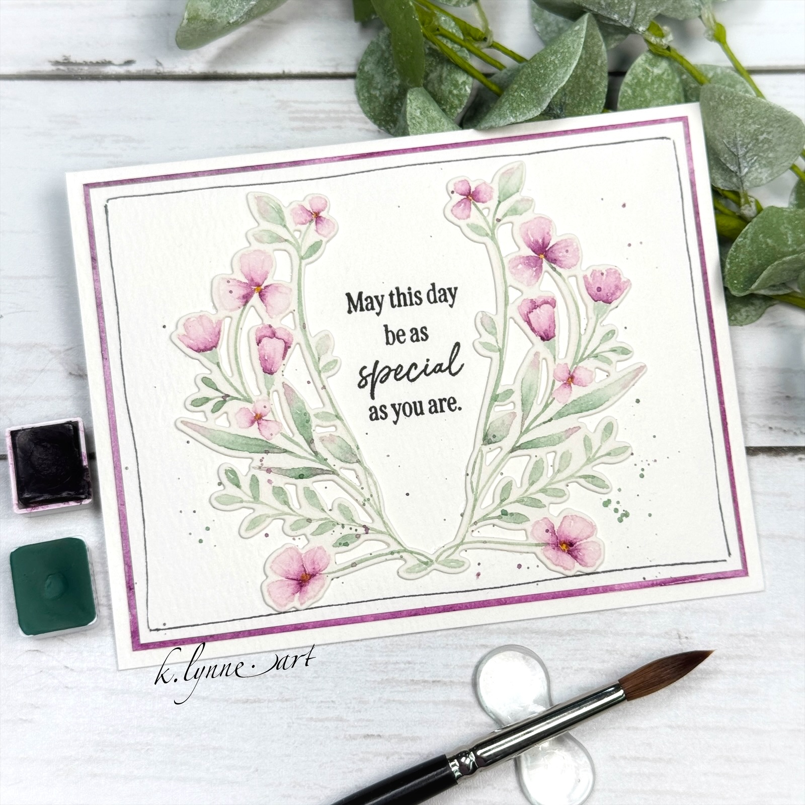 Wildflower Wreath Die