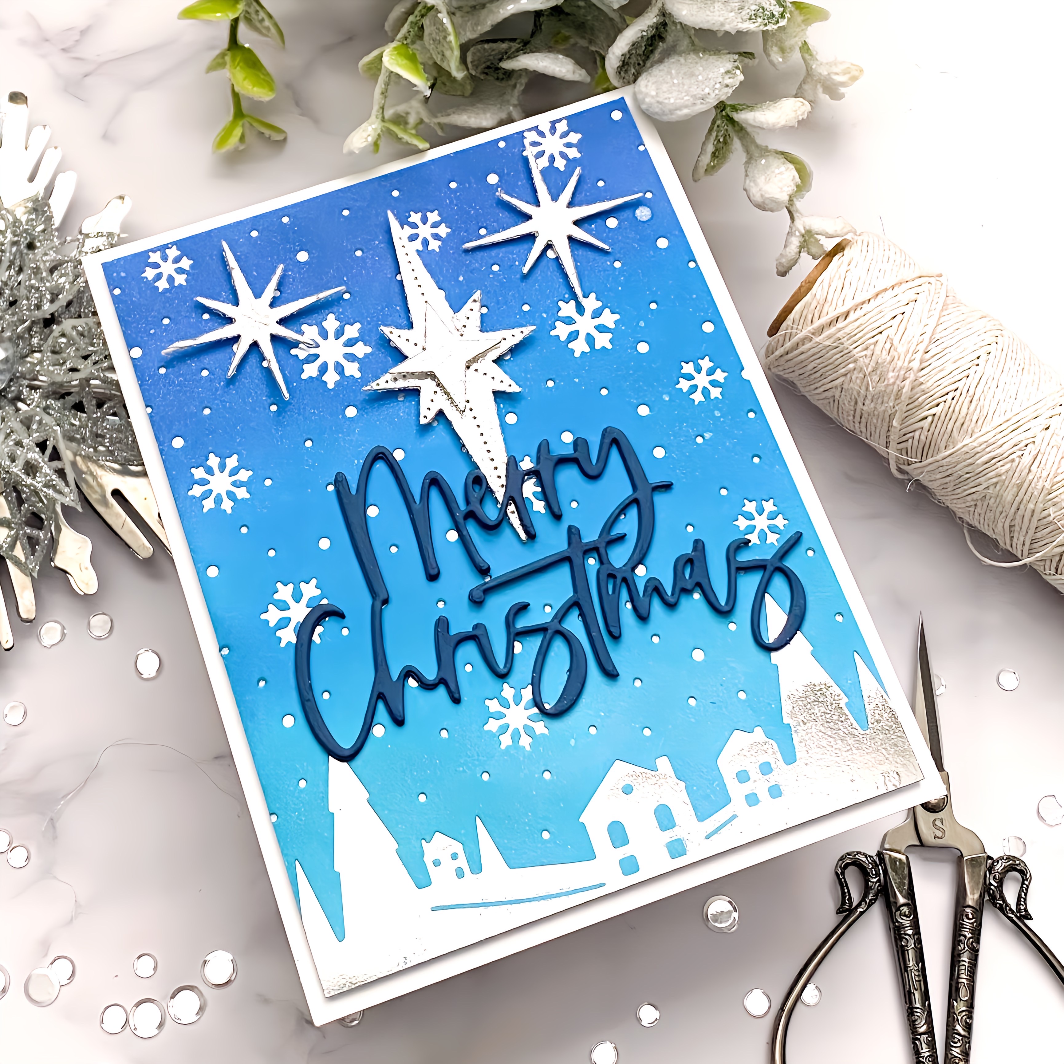 Peace on Earth Hot Foil Plate