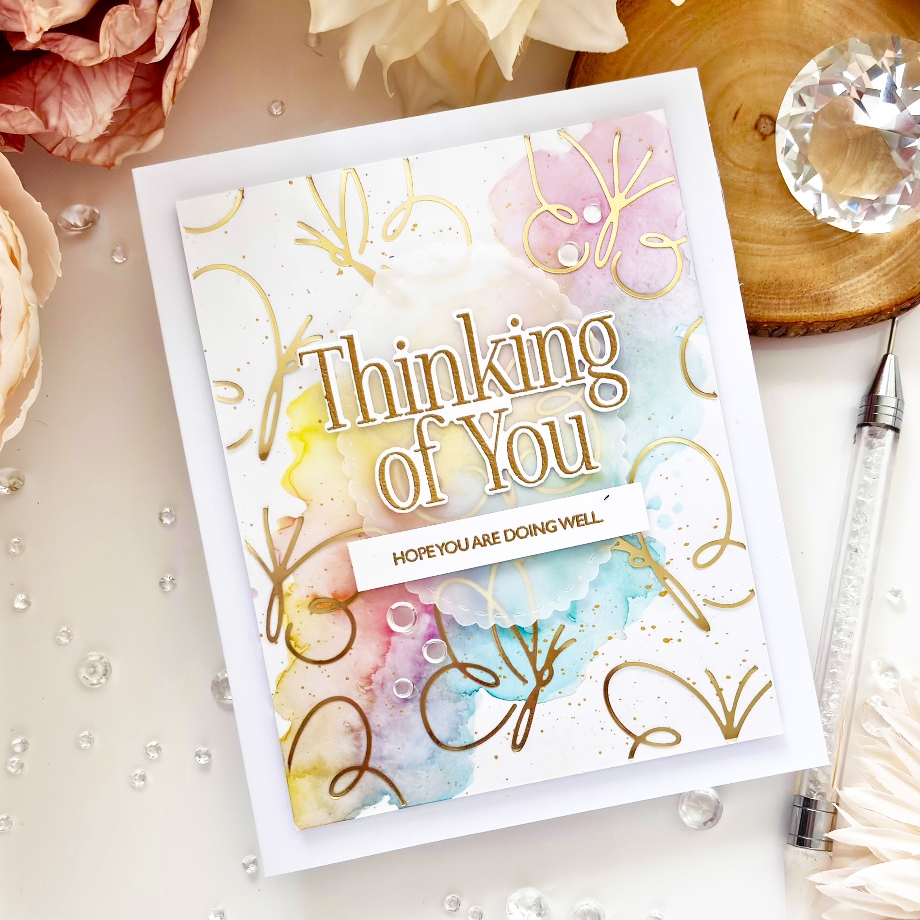 Winged Serenity Hot Foil Plate