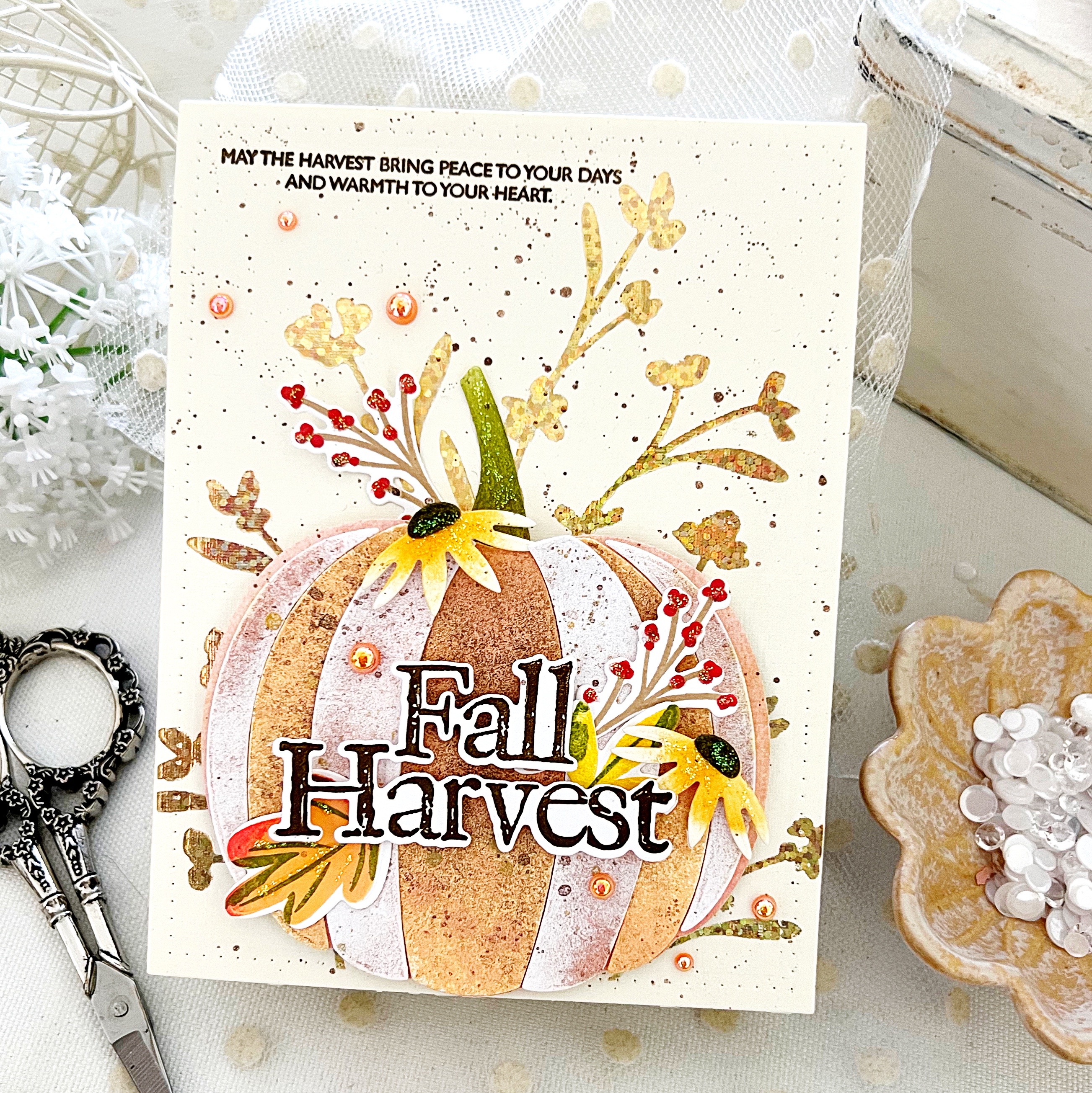 Wandering Petals Hot Foil Plate