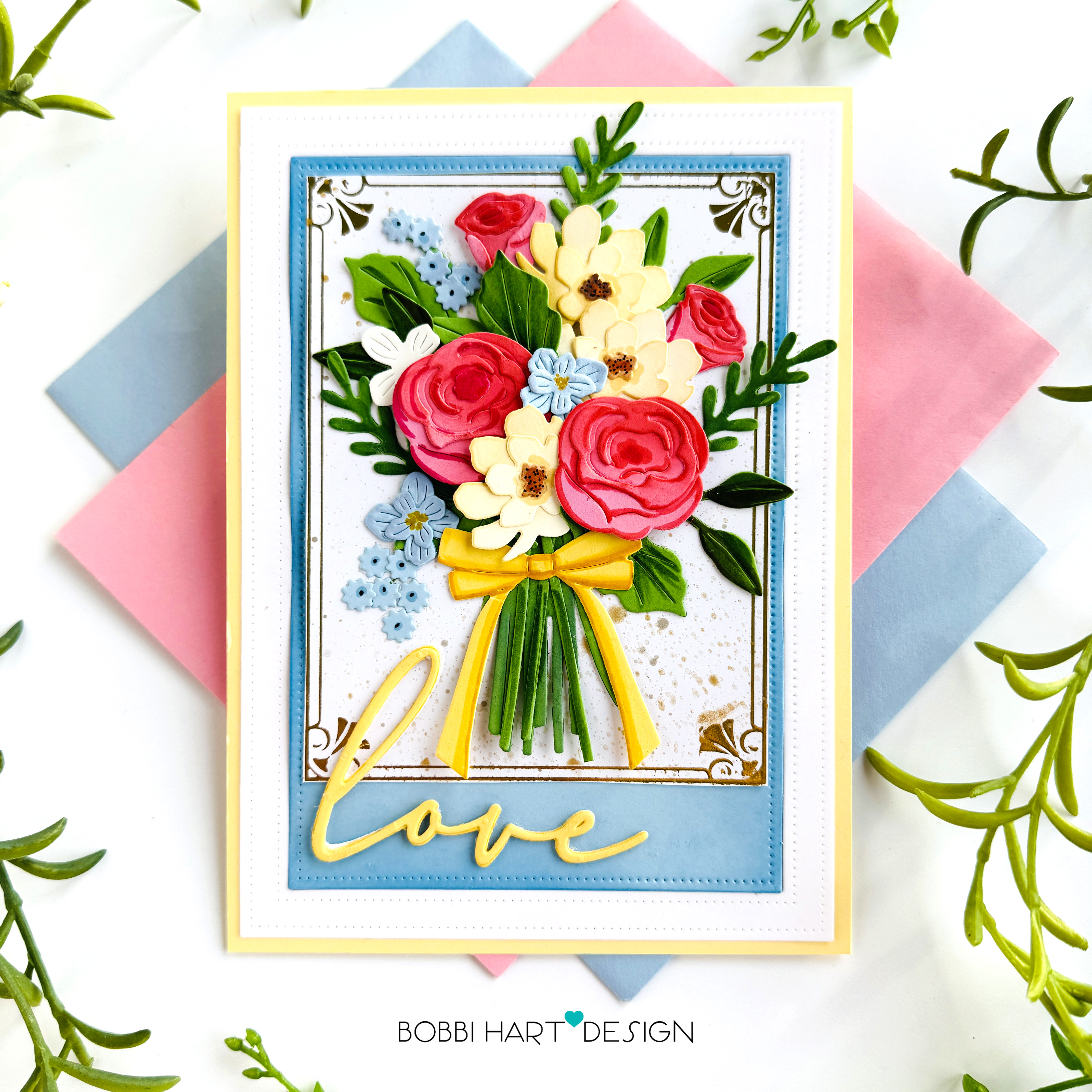 Deco Framework Hot Foil Plate Die