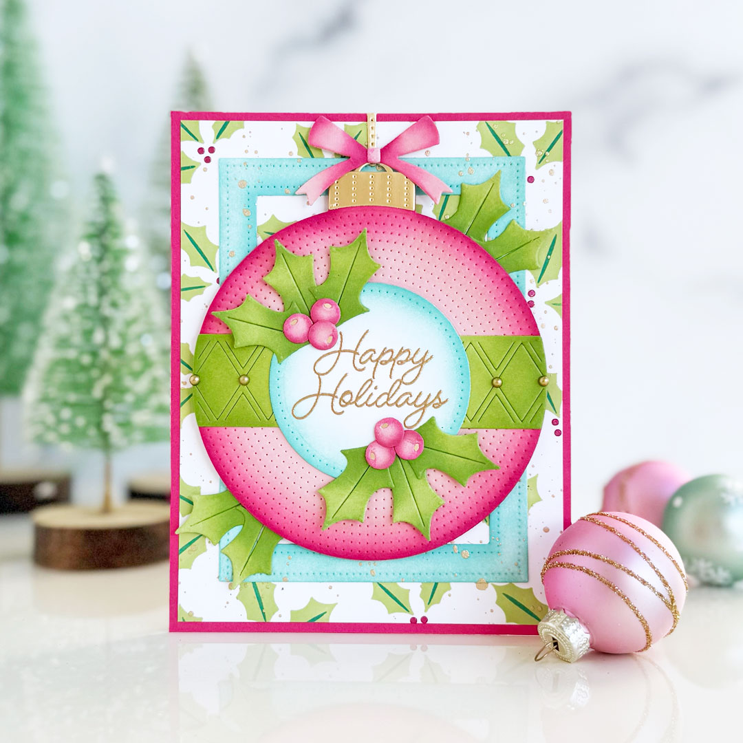 Holly Berries Stencil Collection (set of 3)