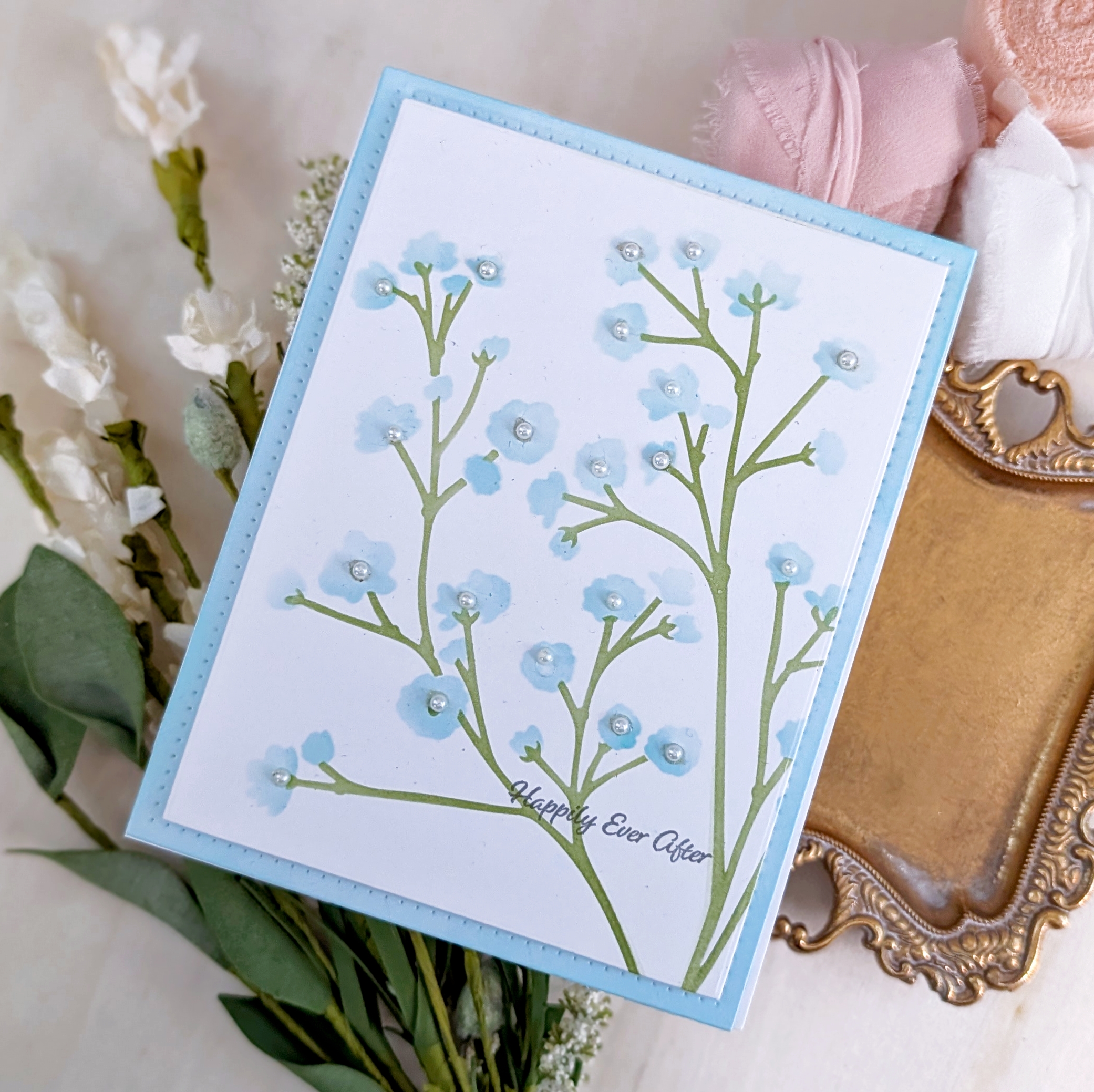 Baby's Breath Stencil Collection (set of 3)