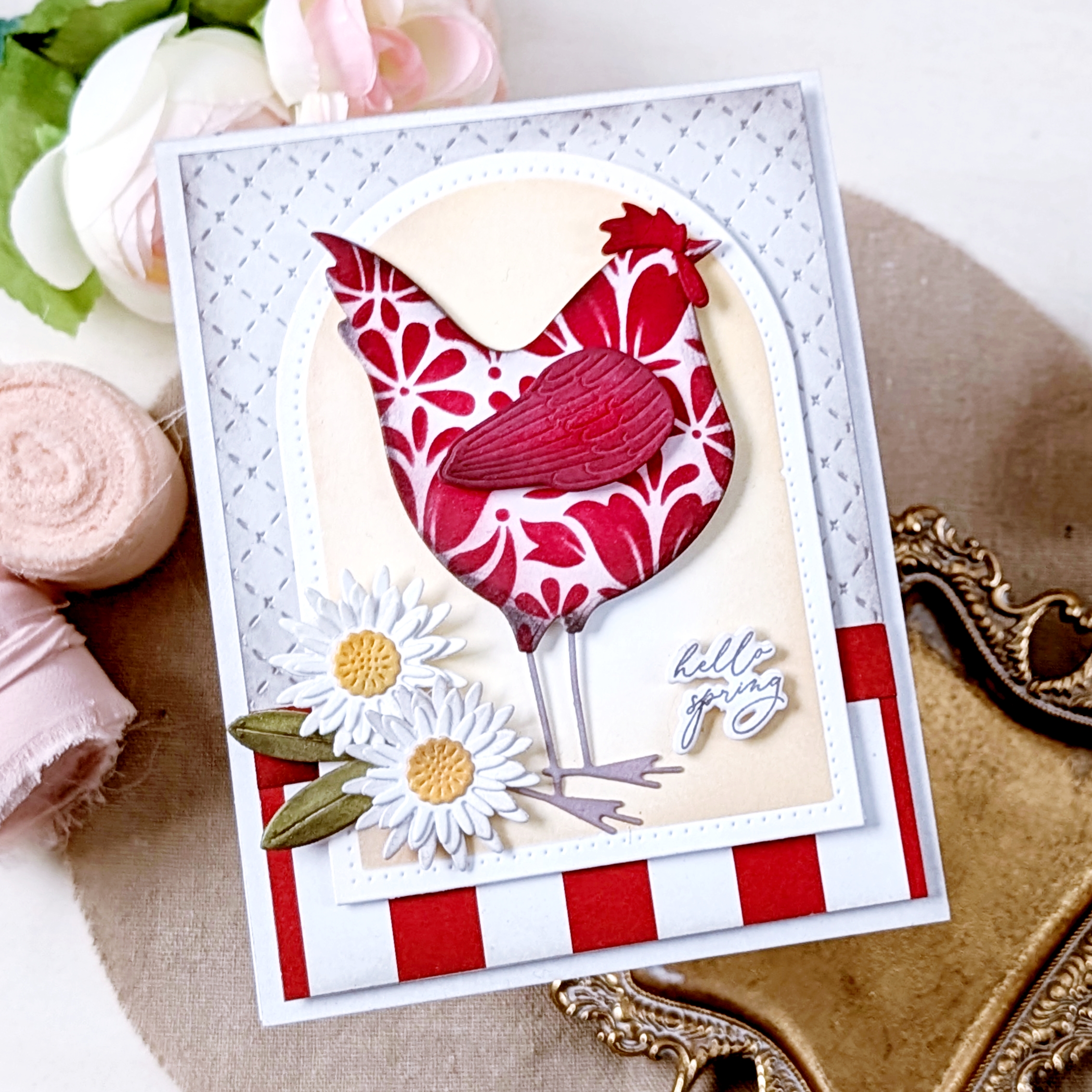 Country Rooster Stencil Collection (set of 3)