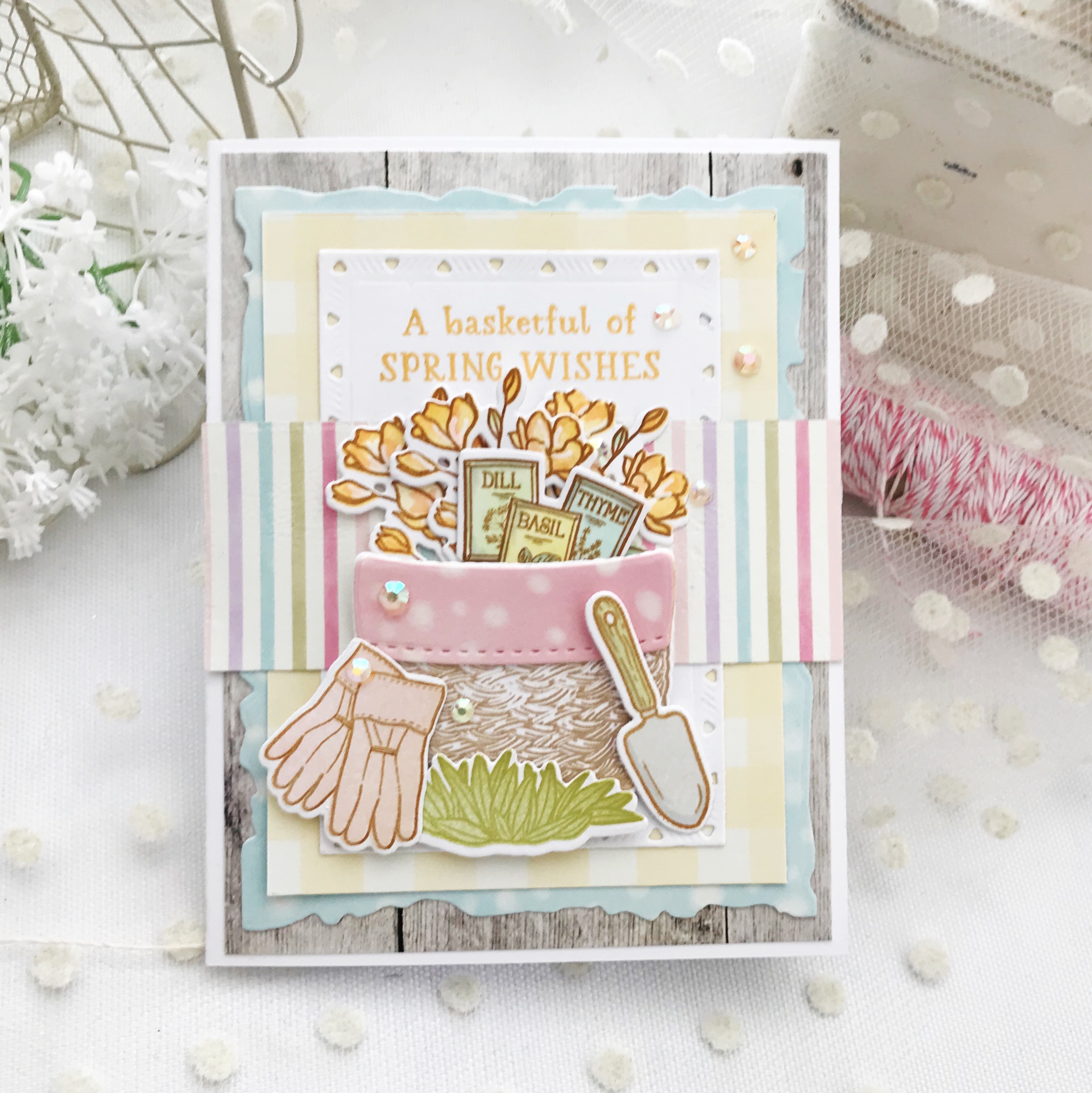 Share Your HeArt: Basket of Blossoms Kit