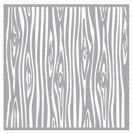 Woodgrain Stencil: Papertrey Ink Clear Stamps Dies Paper Ink Kits Ribbon