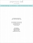 Inside Greetings: Just Because Mini Stamp Set