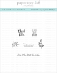 Just Sentiments: He is Born Mini Stamp Set