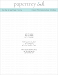 Inside Greetings: Snow Mini Stamp Set
