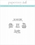 Just Sentiments: Heaven and Nature Sing Mini Stamp Set