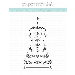 Go-To Gift Card Holder: Book Scrolls Stamp Set