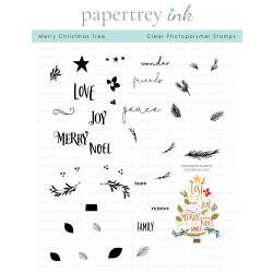 Merry Christmas Tree Stamp Set