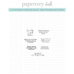 Just Sentiments: Welcome Spring Mini Stamp Set