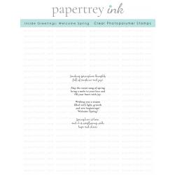 Inside Greetings: Welcome Spring Mini Stamp Set