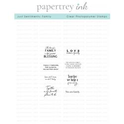 Just Sentiments: Family Mini Stamp Set