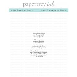Inside Greetings: Family Mini Stamp Set