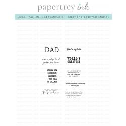 Larger than Life: Dad Mini Stamp Set