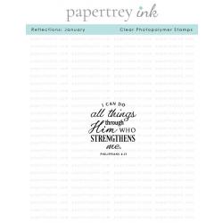 Reflections: January Mini Stamp Set