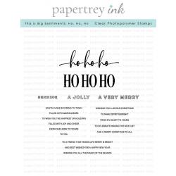 This is Big Sentiments: Ho, Ho, Ho Stamp Set