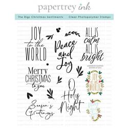 The Bigs Christmas Sentiments Stamp Set