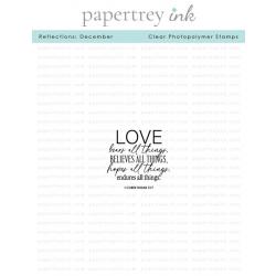 Reflections: December Mini Stamp Set