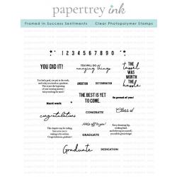 Framed in Success Sentiments Stamp Set