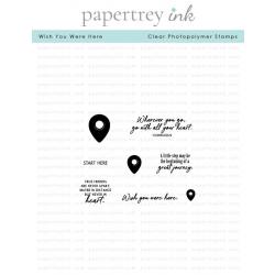 Wish You Were Here Mini Stamp Set