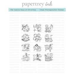 The Twelve Days of Christmas Stamp Set