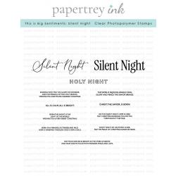 This is Big Sentiments: Silent Night Stamp Set