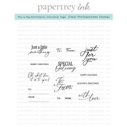 This is Big Sentiments: Christmas Tags Stamp Set