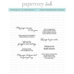 Praying for You Sentiments II Stamp Set