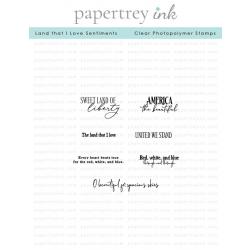 Land that I Love Sentiments Mini Stamp Set