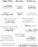 Healing Touch Sentiments Stamp Set