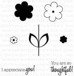 Flower Fusion #2 Mini Stamp Set