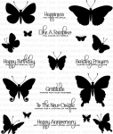 Beautiful Butterflies Stamp Set Beautiful Butterflies Stamp Set