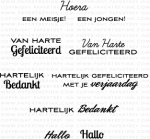 Global Greetings: Dutch Mini Stamp Set