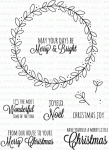 Rustic Wreath Stamp Set