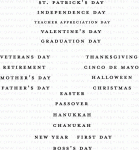 Year Round Happiness Stamp Set