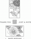 PTI Botanical Blocks Stamp Set