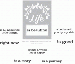 Phrase Play #10 Mini Stamp Set