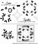 Quilted: Spring Stamp Set