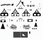 Petite Places: Holiday Lane Stamp Set