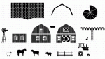 Petite Places: Barnyard Mini Stamp Set