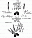 Give Thanks Stamp Set