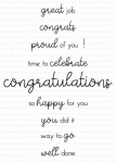 Ways to Say: Congratulations Mini Stamp Set