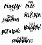 Botanical Bounty Sentiments Stamp Set